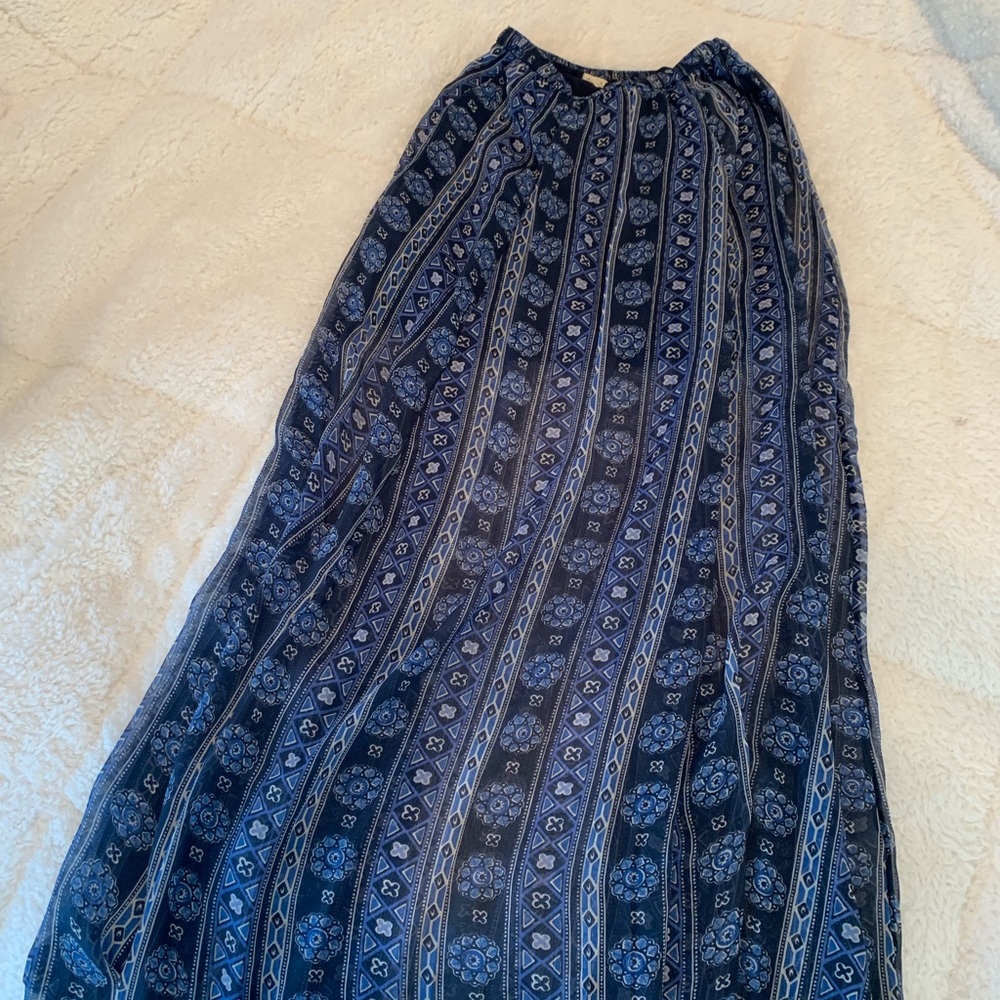 Hollister maxi shift skirt